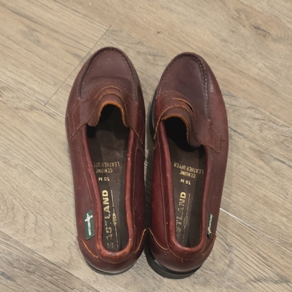 Genuine Leather Brown Loafers?✌️ main image 6